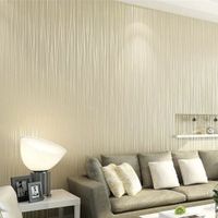 Papel Decorativo Decopapel Líneas Champagne 0.53x9.5m Beige Texturizado