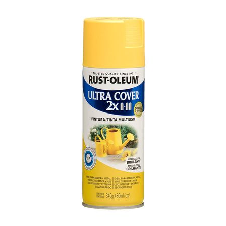 Spray Brillante Amarillo Sol 340 g Ultra Cover