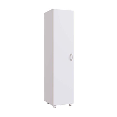 Mueble multiuso para lavanderia Dalia MDP 1 Puerta Blanco Orange
