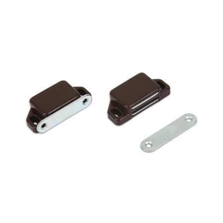 Cierre magnético grande 8kg Marrón x 2 unidades