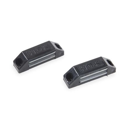 Cierre Magnético Negro Soporta 6 Kg 2 Unidades