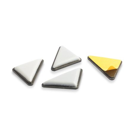 Deslizadores de Teflón Triangular Zender 34mm Juego de 4 Unidades