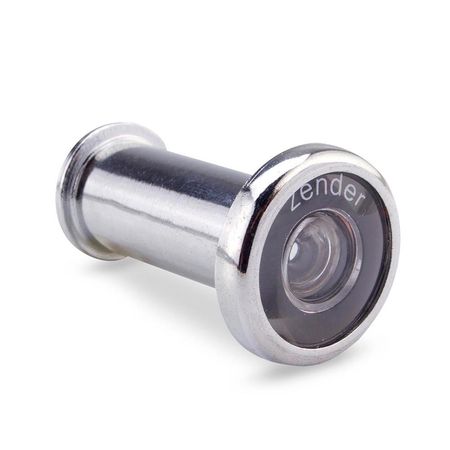 Mirilla cromada para puerta 180° Zender