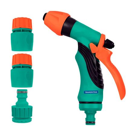 Juego de riego con hidropistola 4 piezas Tramontina
