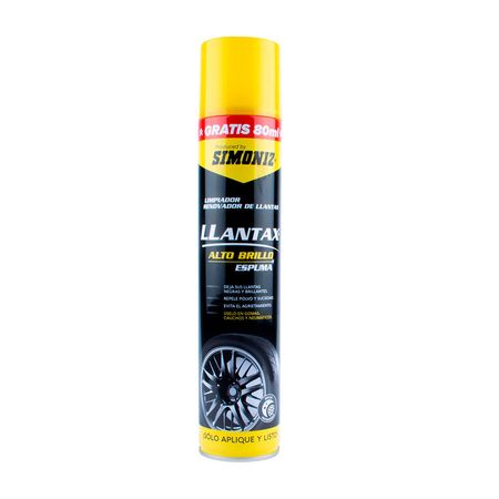 Renovador de llantas en espuma 400ml Simoniz