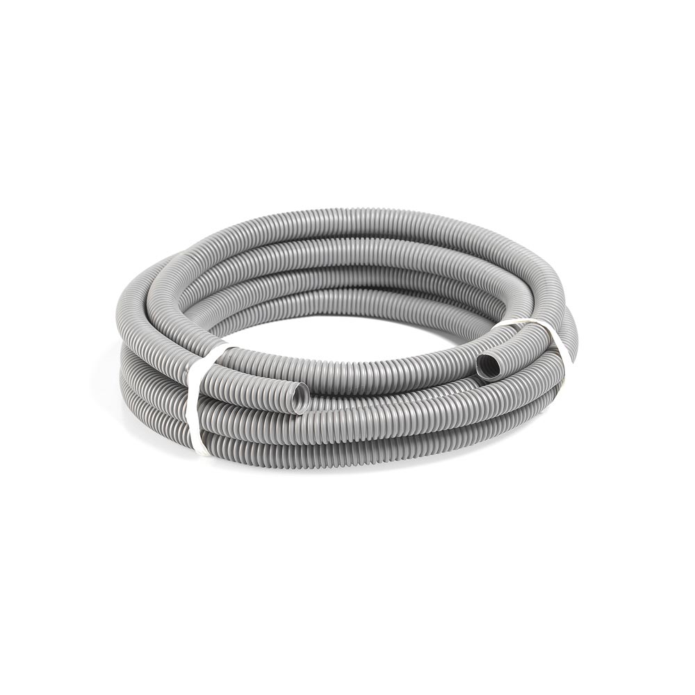 Tubería corrugada flexible 3/8" WIR Gris x5 metros Tkl