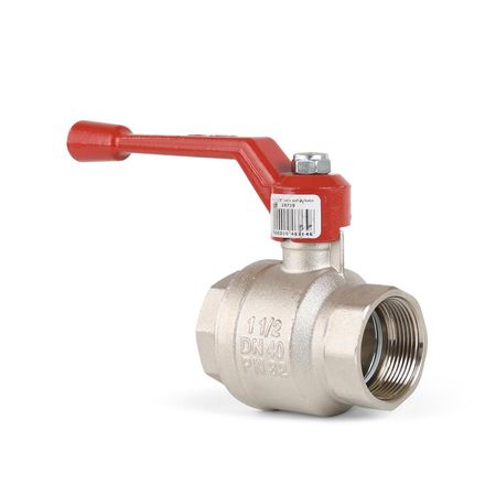 Válvula Esférica Bronce NPT 1 1/2' Cim 400 PSI Agua Fría