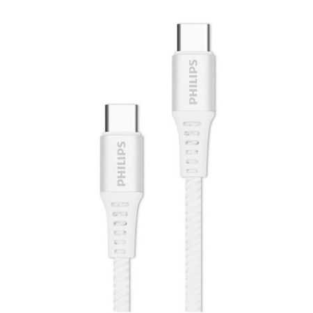 Cable de Carga USBC Philips Modelo DLC9530C/97 Blanco