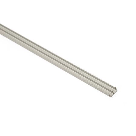 Canal de Aluminio Doble 13x7 mm Pfk Mate de 98 metros