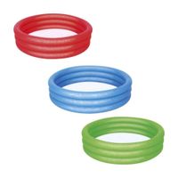 Piscina Inflable Circular Bestway 3 Aros Infantil 140L 122x122x25cm Variado