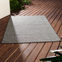 Alfombra de exterior Puntos Gris 160x230cm Orange
