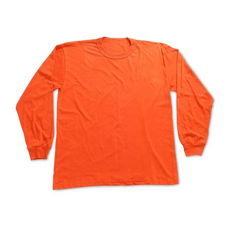 Polo manga larga Naranja Werken