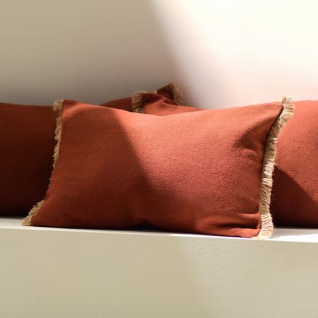 Cojín de terraza Rosa Terracota 38x58 Orange