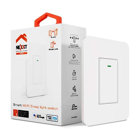 Interruptor 3 vías Conmutador Smart NEXXT
