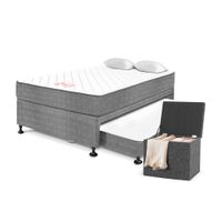 Cama Diván Paraiso 2 Plazas + Baúl