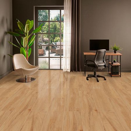 Tablón maderado Suite Maple 20x90 1.62m2 Lamosa