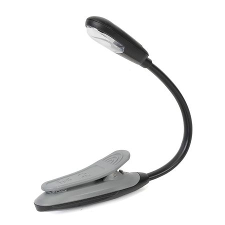 Luz de Lectura Portátil 6000k Negro Werken - Incluido Pila Cr2016 (3V)