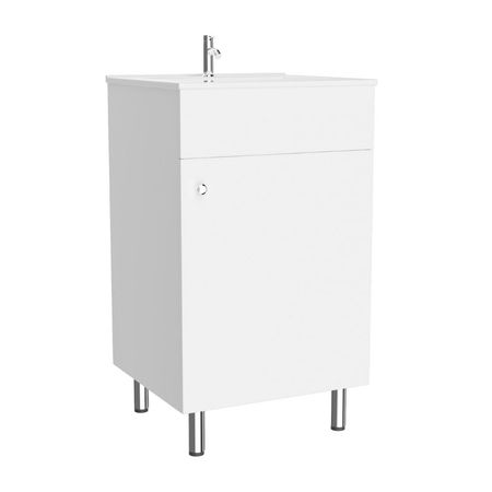 Vanitorio Viena 50cm Acabado Mate Modelo Viena Blanco