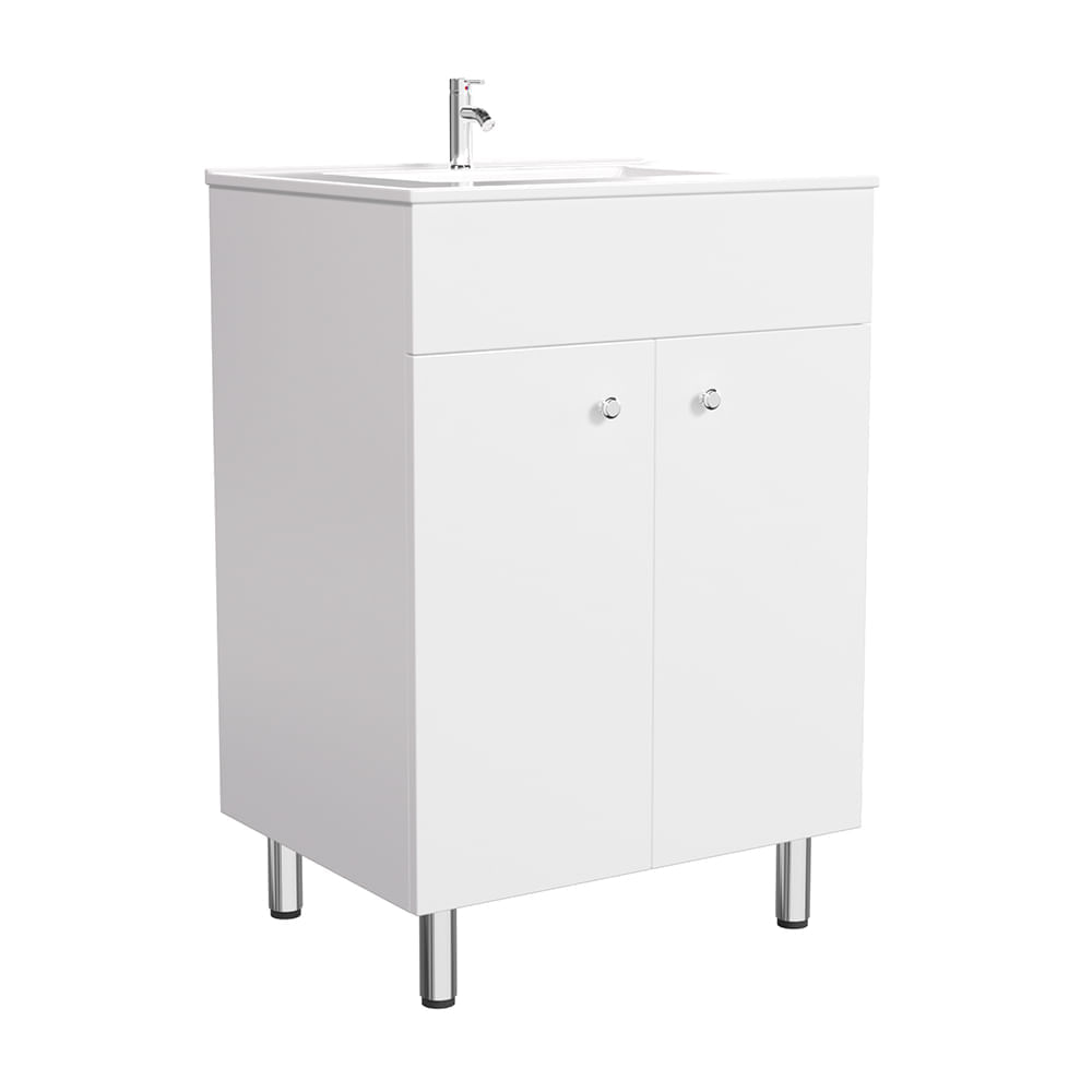 Vanitorio MDF Viena 60cm Blanco