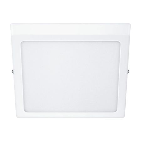 Downlight Led Cuadrado Luz Fría 18W Philips DL252 Metal Blanco 21 cm