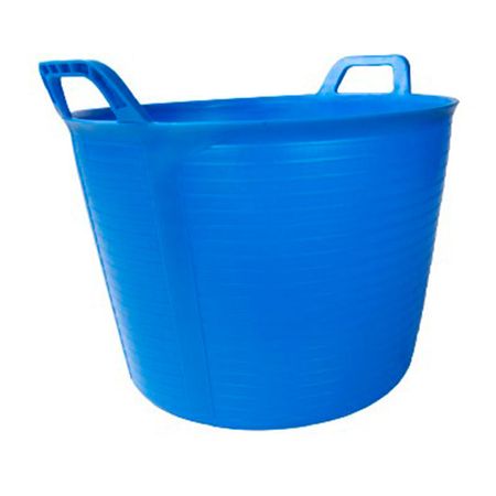 Balde de plástico Azul Flexible 40 litros Rubi