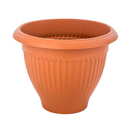 Maceta de PVC Palmeto #3 Terracota Reyplast