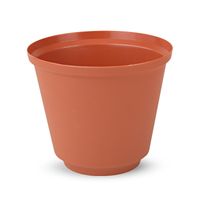 Maceta de PVC Circular Reyplast Tulipán #19 en Color Terracota