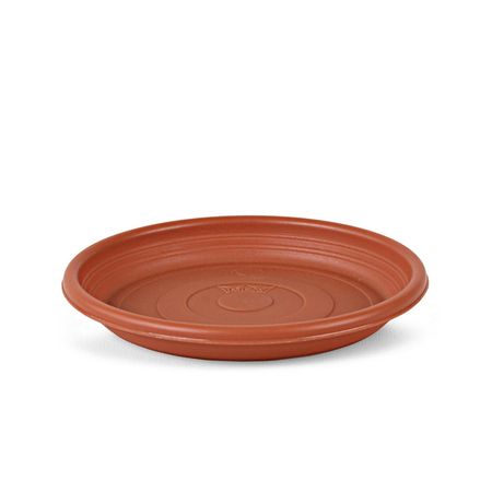 Plato Circular PVC Reyplast Tulipán #11 Rojo Terracota