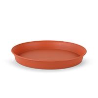 Plato de PVC Reyplast Modelo Tulipán #19 en Color Terracota