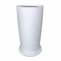 Maceta Fibra de Vidrio Mas Garden Fibrapots Blanco 32x56cm