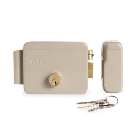 Cerradura eléctrica italiana sin botón Yale