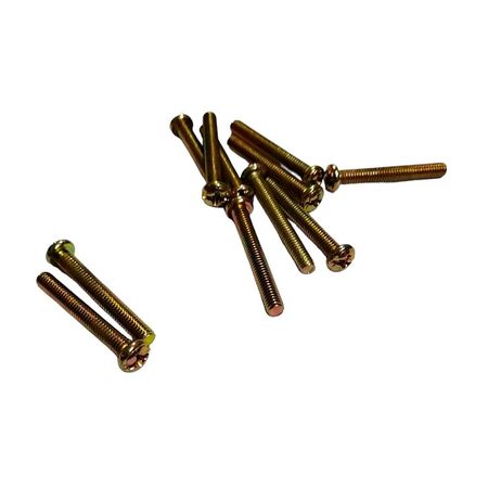 Tornillo Stovebolt cabeza redonda M-4 x 30mm x50 Werken