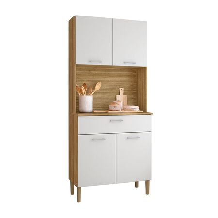 Mueble Alacena de Cocina Orion 74cm MDP Blanco Orange