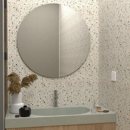 Espejo de Baño Capri Circular 75x75cm Tuhome