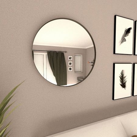 Espejo Lisboa Circular 80x80cm Tuhome