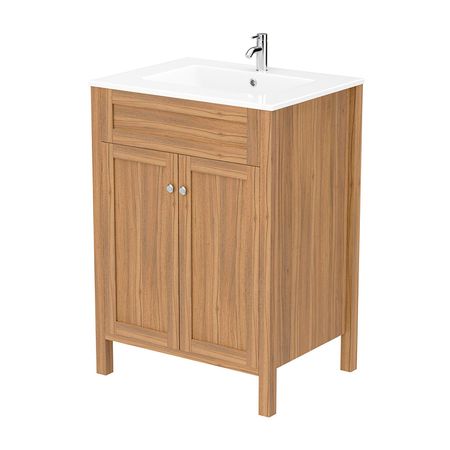 Vanitorio Hermes MDF Melamine 60cm Modelo Hermes Color Miel