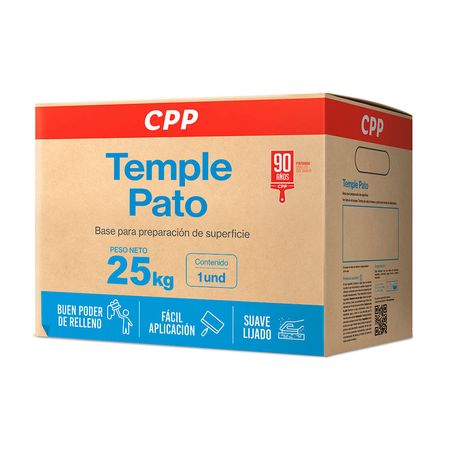 Temple Cpp Pato Blanco Mate 25kg
