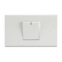 Conmutador Simple Orange Classic Blanco de 16A 250V