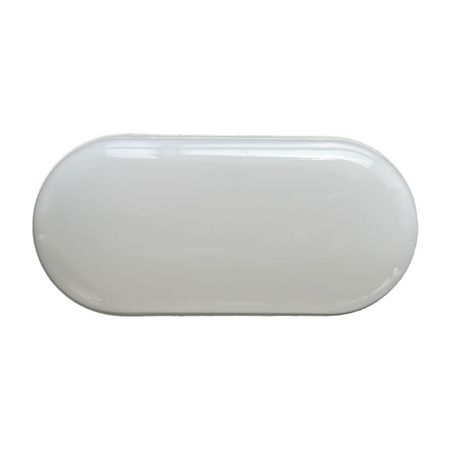 Aplique exterior led Luminika Ovalado 12w Luz cálida Ip65