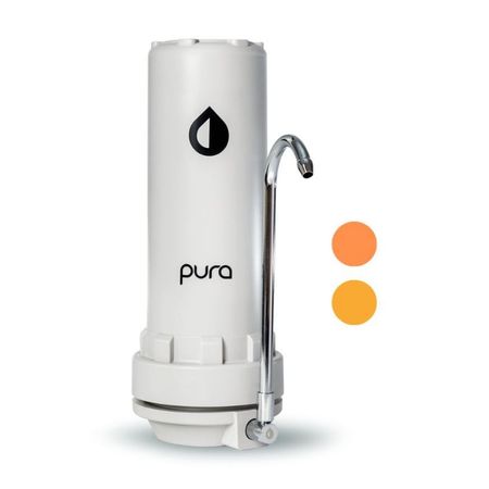 Purificador de Agua Pura Atlántico Antimetales Gris de Sobremesa