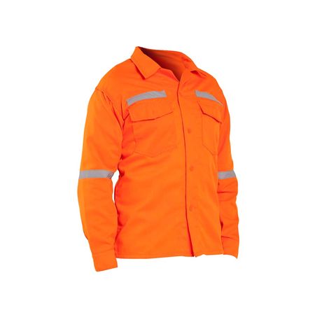 Camisa Drill Tecnológico Reflectante Naranja Werken Talla L