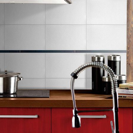 Lápiz de Vidrio Kantu Modelo Espejo 40x2 cm Transparente