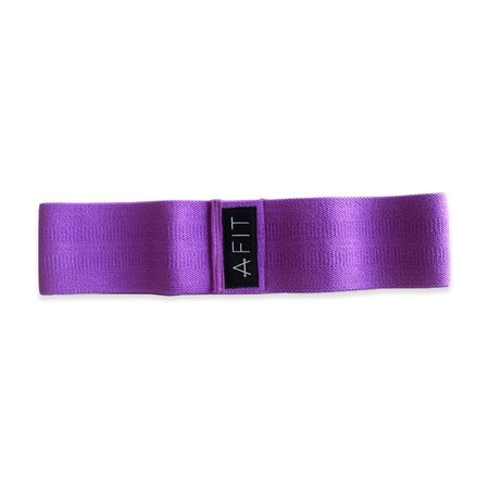 Banda Deportiva Afit Tela Medium Morado