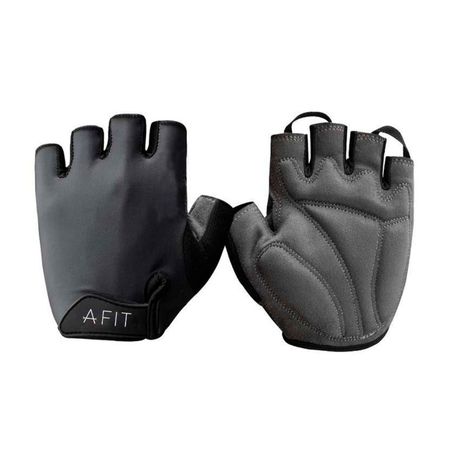 Guantes Deportivos Afit Modelo Deportivos Talla S Nylon Negro