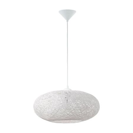 Lámpara Colgante EGLO Campilo Blanco Plástico 1 Luz