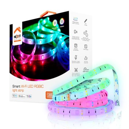 Cinta led smart wifi Rgbic de 5m NEXXT