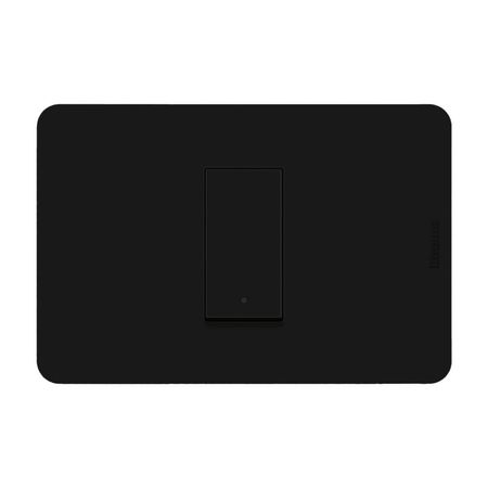 Conmutador Simple Negro Matix Go Bticino