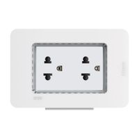 Caja Idrobox + toma Duplex Lt Blanco Matix Go Bticino
