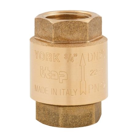 Válvula de Check Itap York 103 1/4'' en Latón Pedrollo