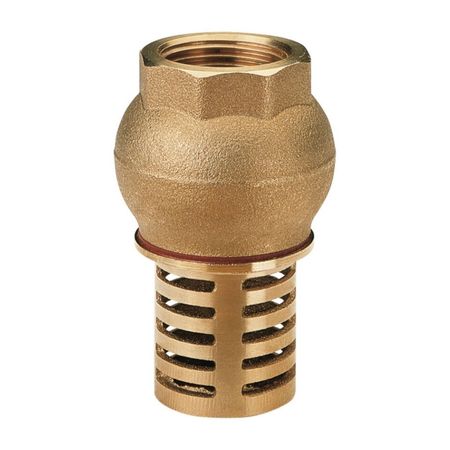 Valvula Check Fondo 140 Latón 1.1/2'' Pedrollo Oro